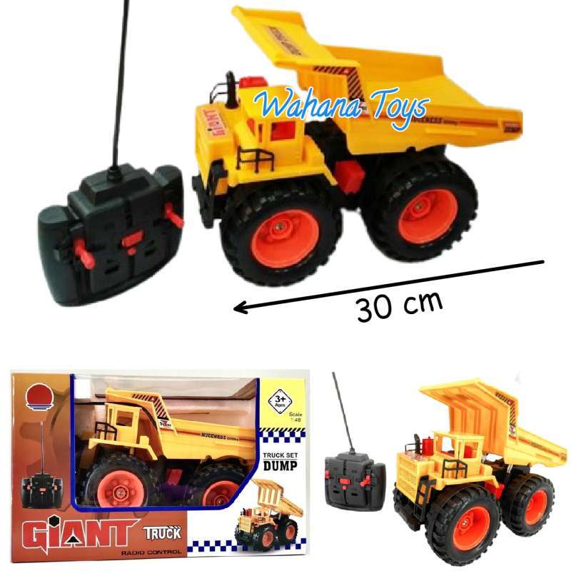 Jual Mainan Truk Tambang Giant Truck Besar Remote Control Mobil Remot
