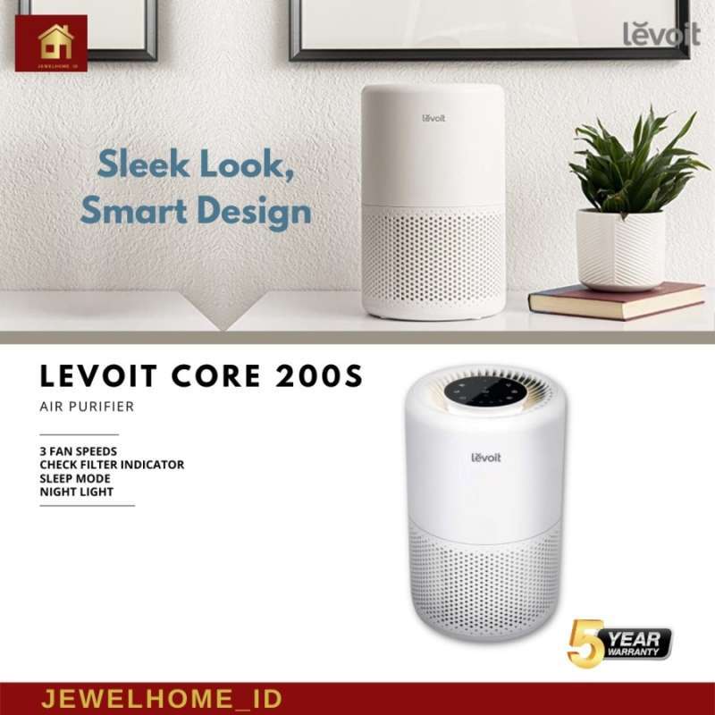 levoit smart wifi air purifier core 200s