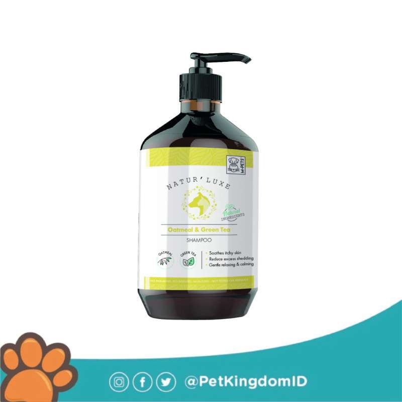 Jual MPETS [BDG] PET SHAMPOO NATURLUXE OATMEAL 500ML di Seller Pet