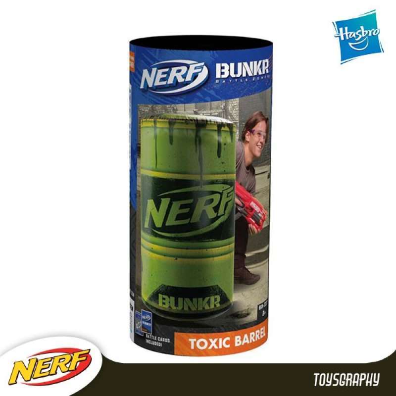Jual Nerf Bunkr Toxic Barrel Inflatable Barrier Bunker Battlezone Balon