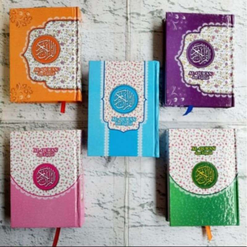 Jual Al Quran Dan Tajwid / AlQuran    HVS A6 Bergaris custom di Seller