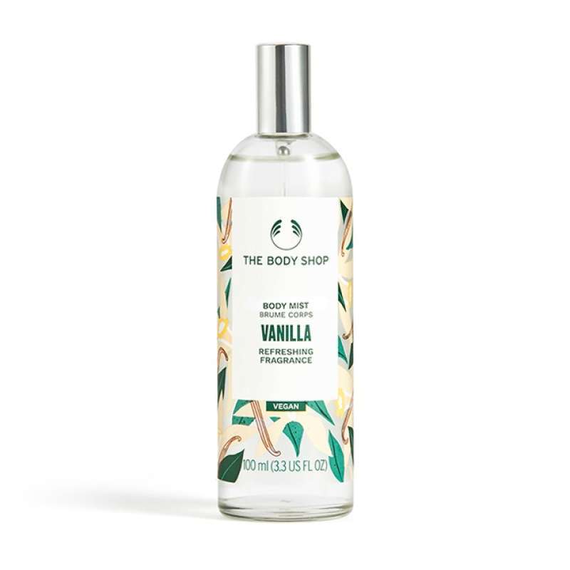Jual The Body Shop Vanilla Body Mist 100ml Original Parfum Wanita