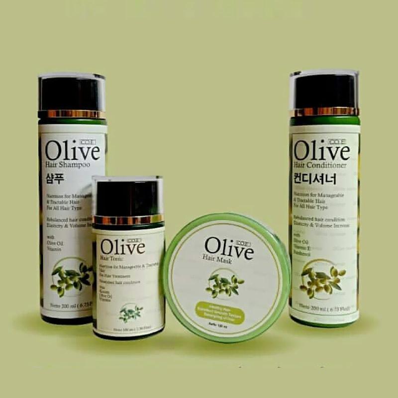 Jual Olive Hair Care Treatment Paket 4in1 Co.e [shampoo + Conditioner