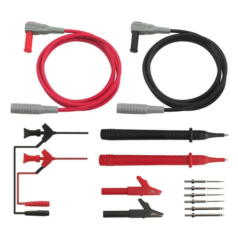Jual 14 in 1 Test Kit Multimeter Meter Test Probe Kit with 2.0mm/0.3mm Probe di Seller BAOSITY