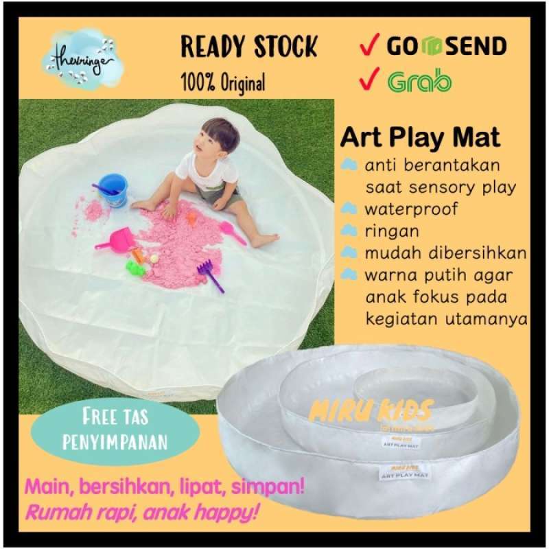 Promo Miru Art Play Mat Waterproof Folding Pool Sensory Play Multi