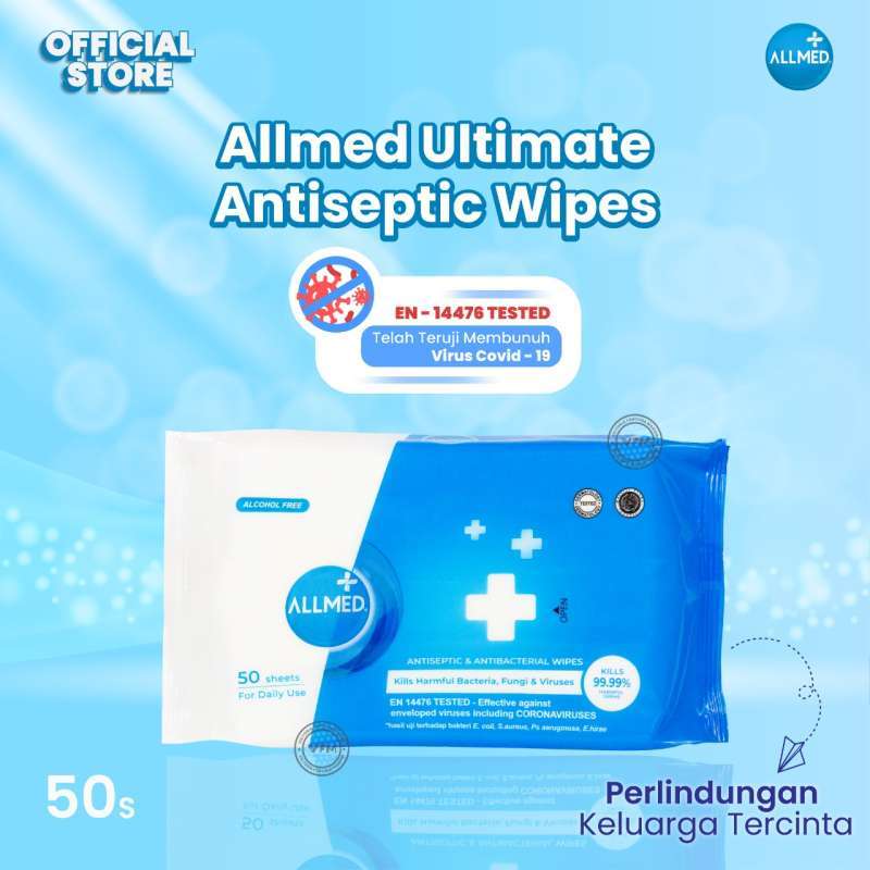 Jual Allmed Ultimate Antiseptik Wipes 50s Di Seller Allmed_naked7