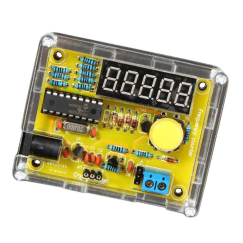 Jual 1Hz to 50Mhz Frequency Counter Module Kit with LCD display