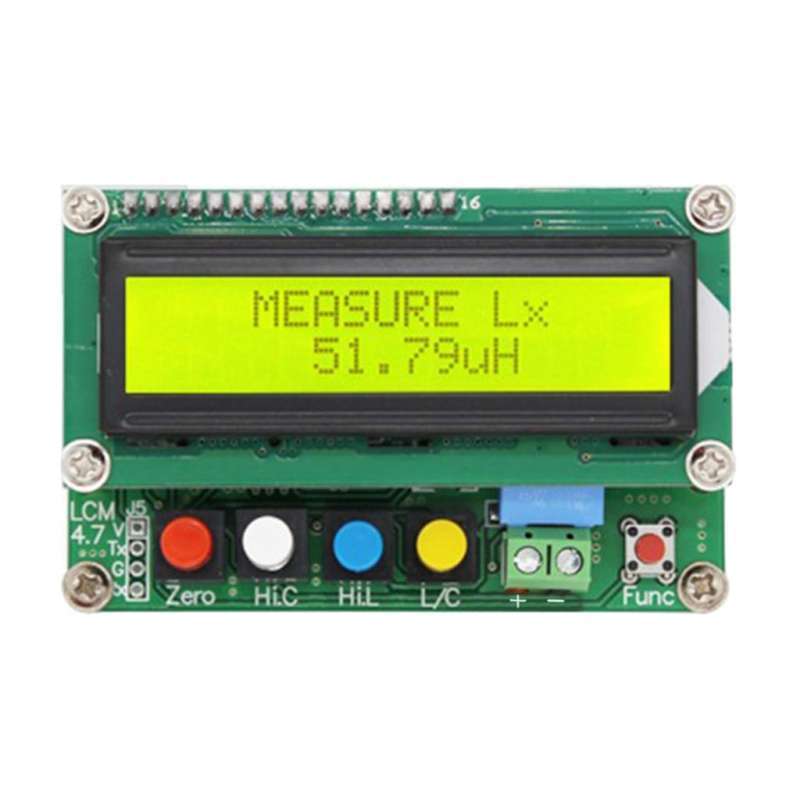 Jual LC-100A LCD Capacitance inductance meter LC Meter 1pF-100mF 1uH ...