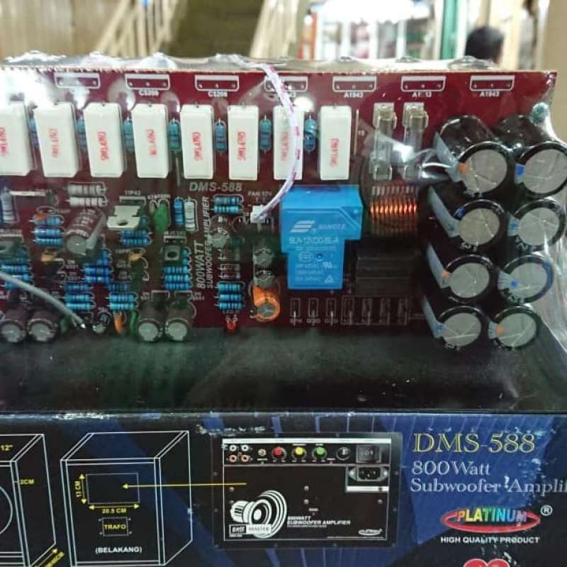 Jual KIT POWER SUBWOOFER DMS 588 di Seller Cupitz Shop Blibli