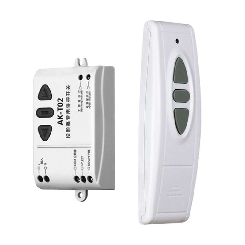 Jual Motor Remote Control Switch AC 220V 2 CH Motor Up Down Stop ...