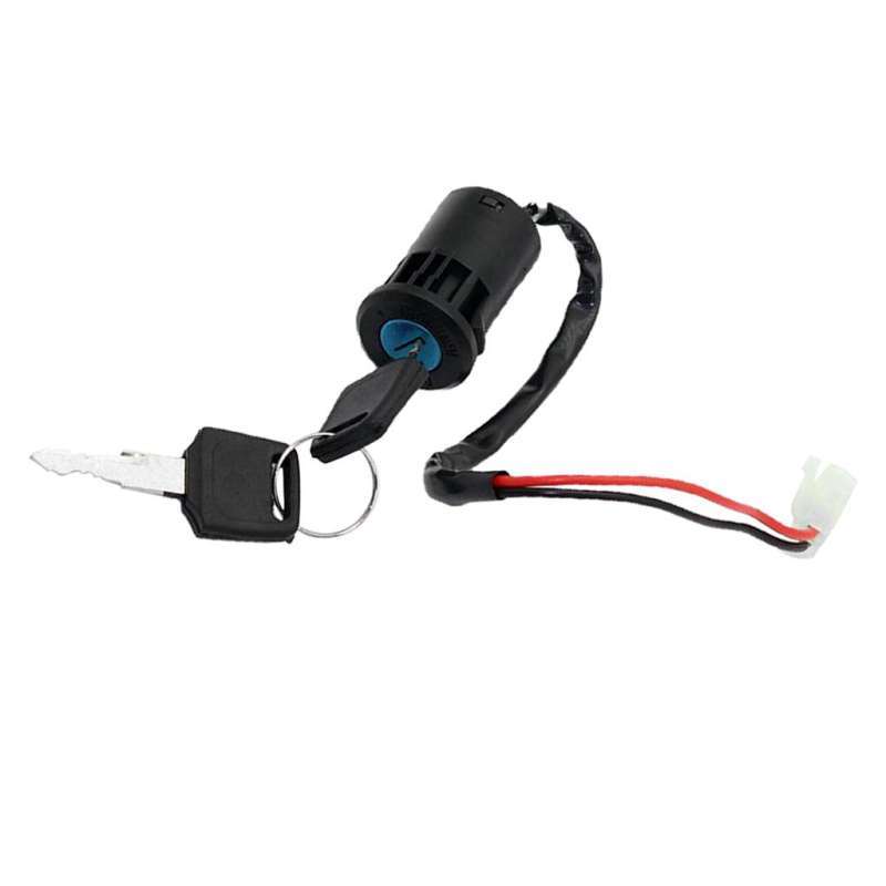Key Light Ollanoos Motorcycle Key Ignition Switch, Key Switch Plug Key ...