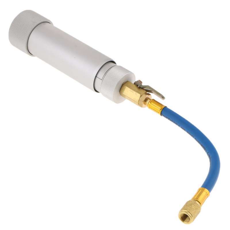 Injecteur Huile Et Teinture A/C 30ML Avec Raccord Rapide 1/4 SAE - Pour Climatisation Voiture Et Maison