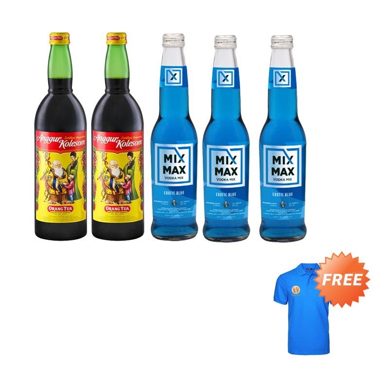 Jual Orang Tua Anggur Kolesom Minuman Alkohol 2 botol 3 