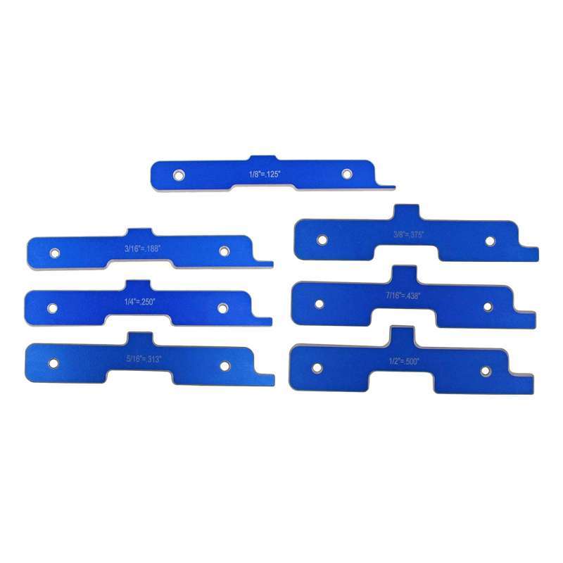 Jual 7Pcs Router Table Set up Bars Gage Blocks Durable for Testing