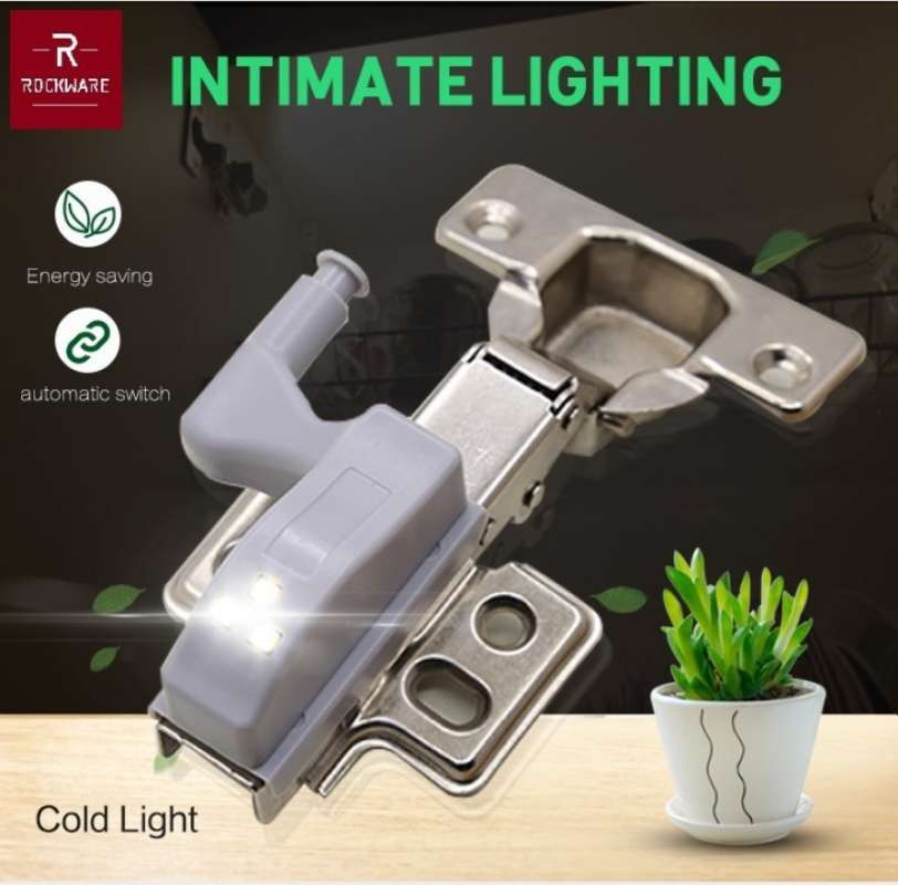 Jual ROCKWARE LED Hinge Light Lampu Engsel LED Otomatis di