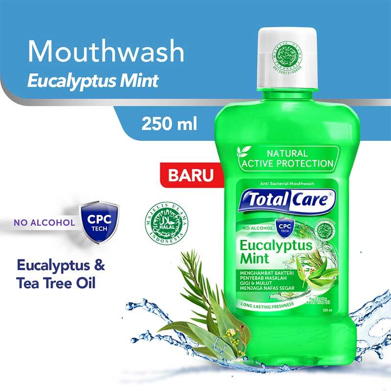 Jual Total Care Eucalyptus Mouthwash 250mL di Seller Tempo Personal