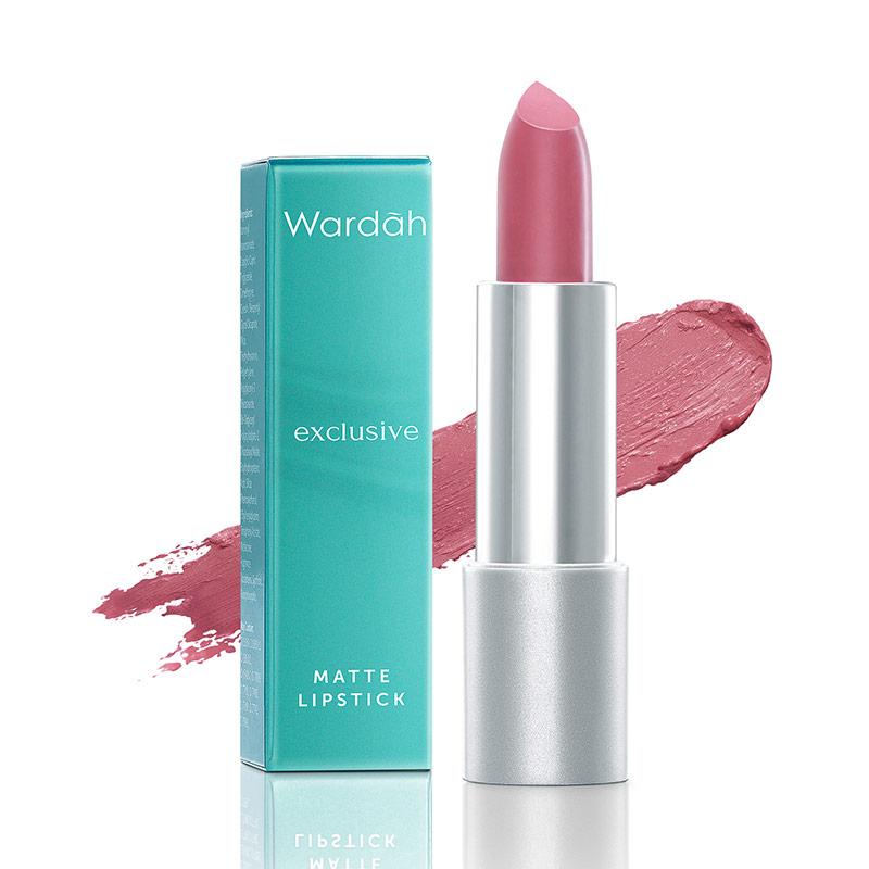 Jual Wardah Exclusive Matte Lipstick 01 Pink Di Seller Wardah Store