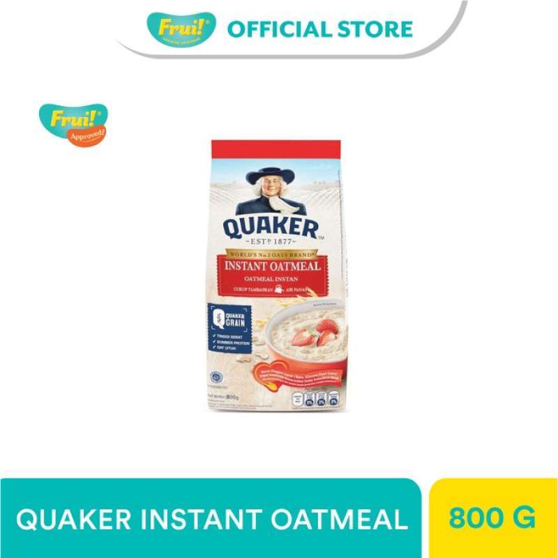 Jual Quaker Instant Oatmeal [800g] di Seller FRUI! (Expired) Blibli