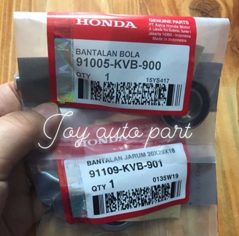 Jual Lahar Bearing pulley vario 91005 KVB 900 di Seller joy part