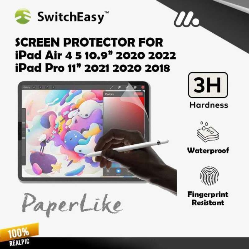 Jual Screen Protector iPad Air 4 5 10.9 Pro 11 SwitchEasy Film Clear