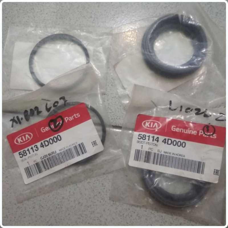 Jual Seal Set Piston Rem Kia All New Picanto Kode 007 di Seller