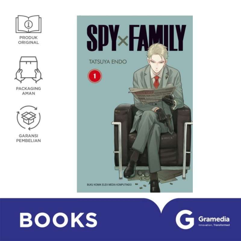 Promo Original Spy X Family 01 Buku Komik Manga Diskon 17% Di Seller