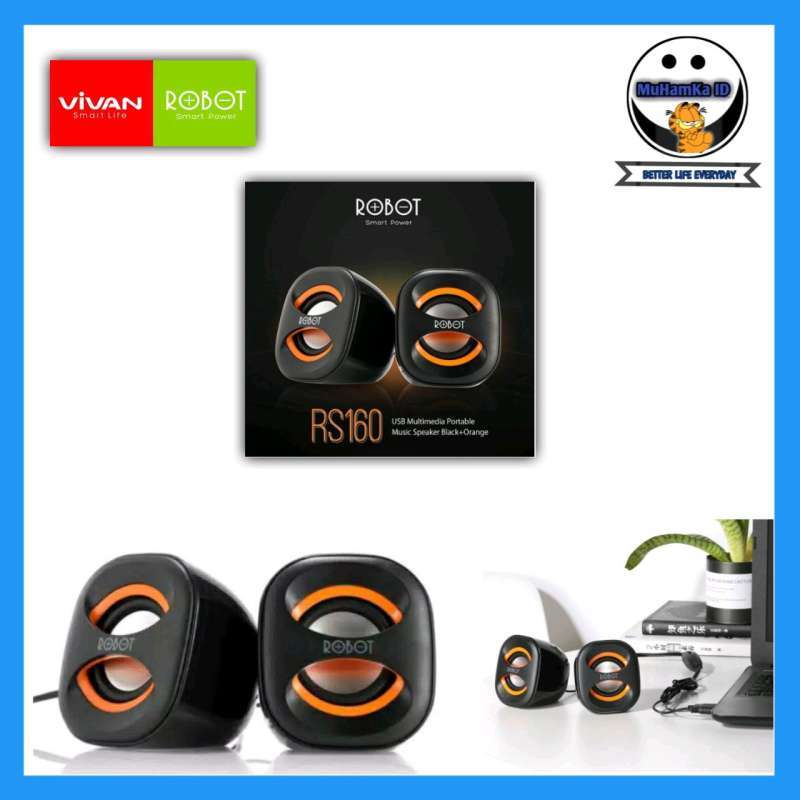 Jual Speaker Computer Robot RS160 /speaker komputer/ audio speaker di