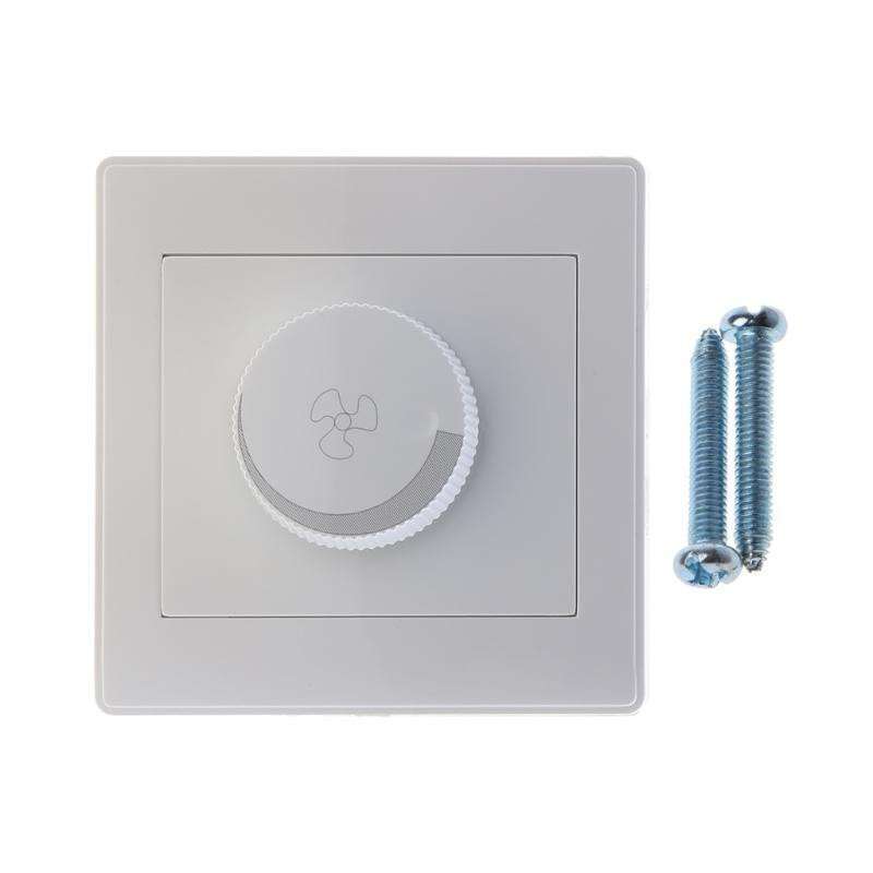 Jual YIN 220V Adjustment Ceiling Fan Speed Control Switch Wall Button