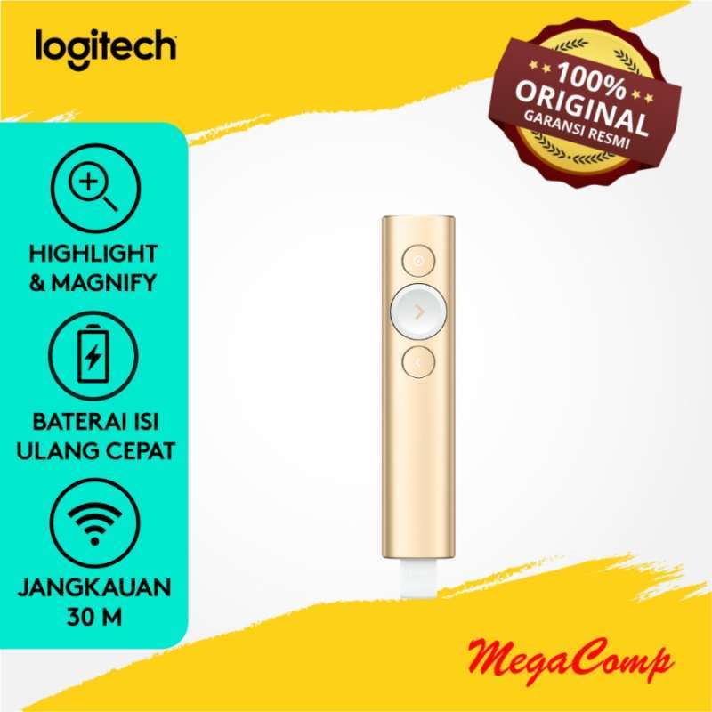 Jual Laser Pointer Logitech Spotlight di Seller Official Store