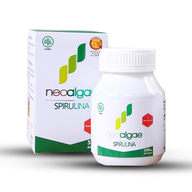 Jual Neoalgae Spirulina Superfood Suplemen Herbal [60 Kapsul x 500mg