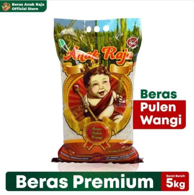 Jual ANAK RAJA Pulen Wangi Beras Premium [ 5Kg ] di Seller AVISTORE ...