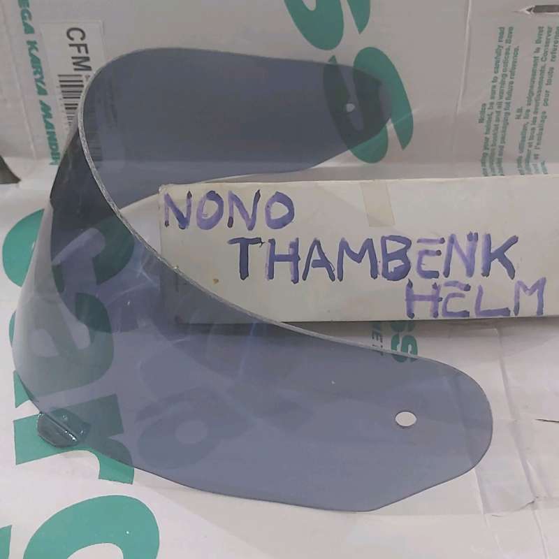 Jual Visor Flat Smoke Lobang Kecil Pnp Helm Yamaha Vixion Jadul Minus