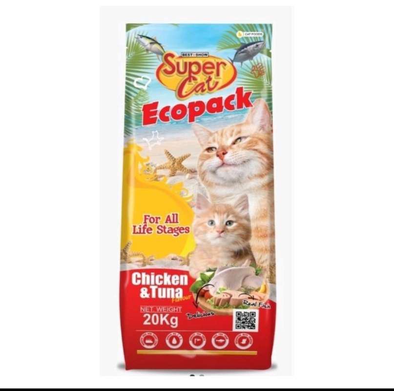 Jual Supercat Ecopack For All Life Stage 20 kg Super cat Ecopack 20 kg