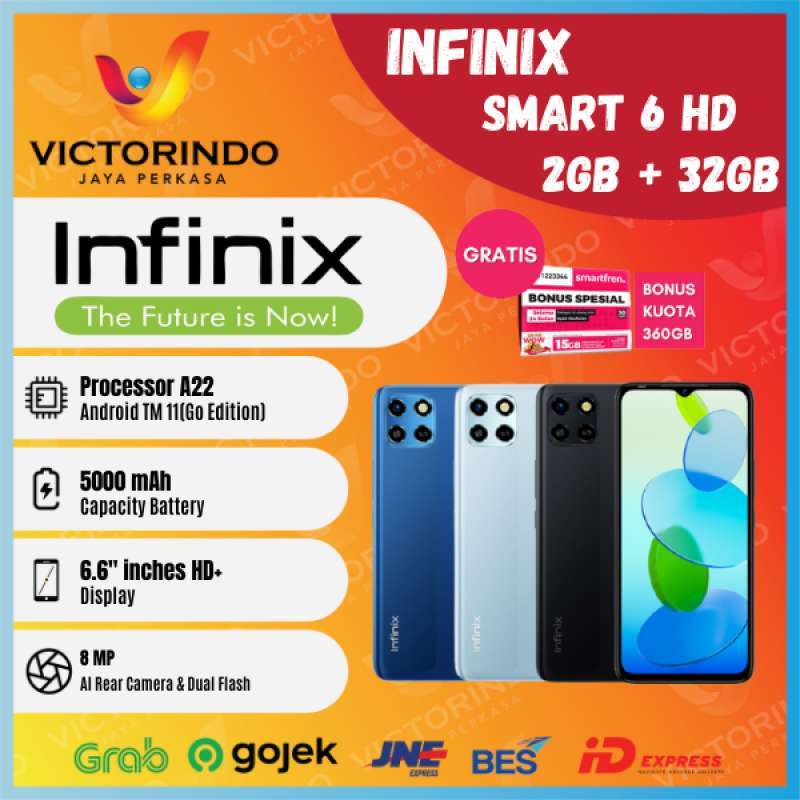 Jual Infinix Smart 6 Hd X6512 Smartphone [ Ram 2gb + Rom 32gb ...