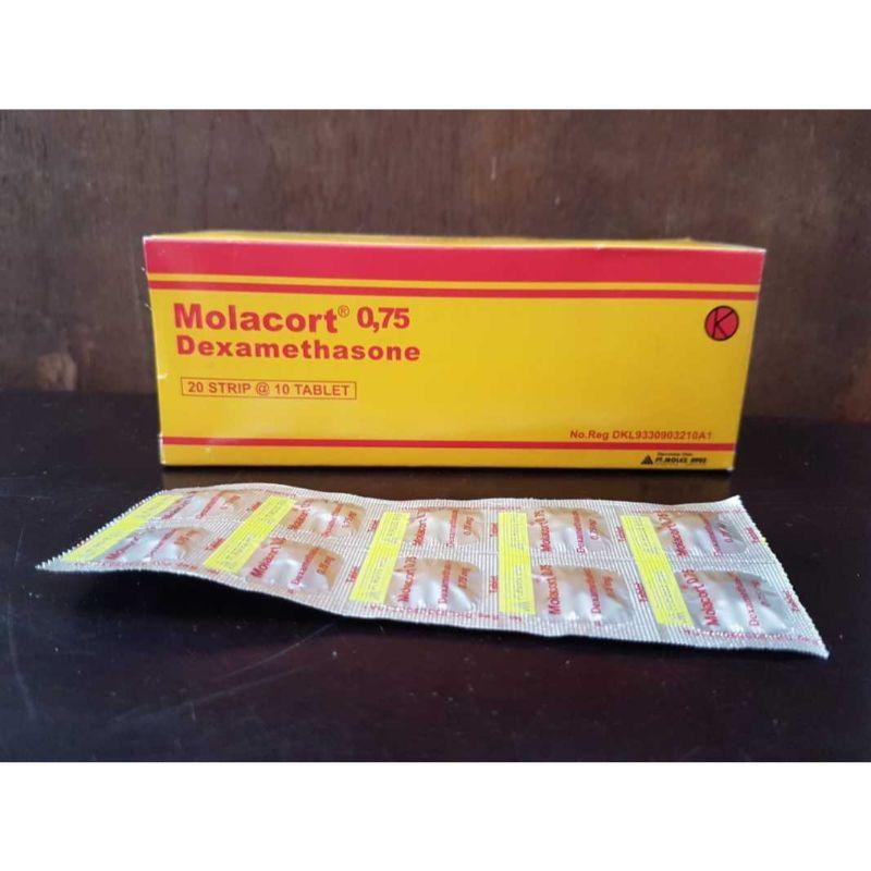Jual MOLACORT 0.75 MG STRIP 10 TABLET di Seller Apotek Sahabat Jaya