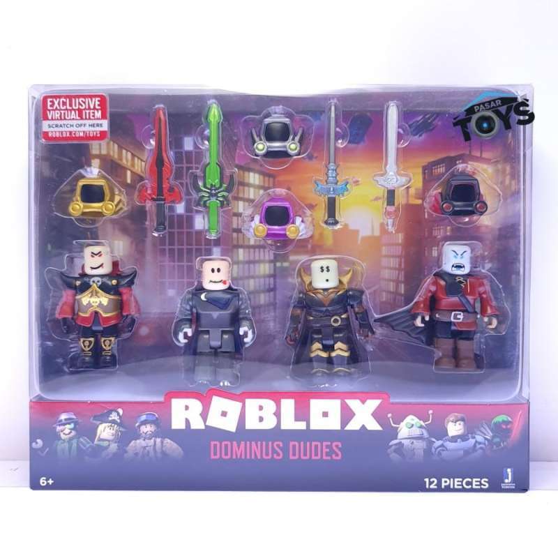 Jual Roblox Action Collection Dominus Dudes 4 Core Figure Pack Di