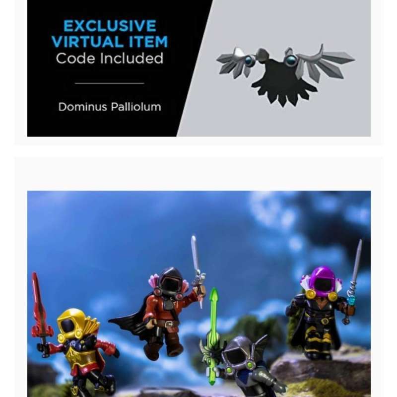 Jual Roblox Action Collection Dominus Dudes 4 Core Figure Pack Di