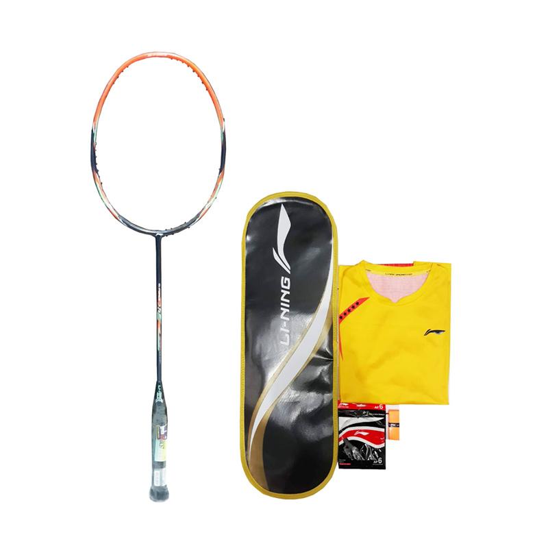 Jual Li-Ning G Force 10 Raket Badminton Free Cover Grip