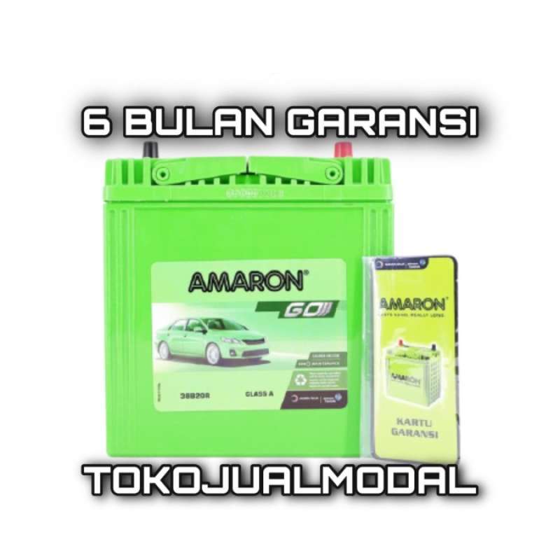 Jual AKI MOBIL TOYOTA RUSH NS40Z / 38B20R AMARON GO AKI KERING di