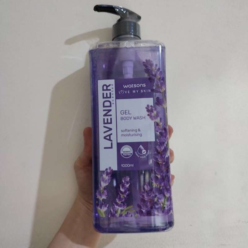 Jual Watsons Lavender Scented Gel Body Wash 1000ml 1000 ml di Seller