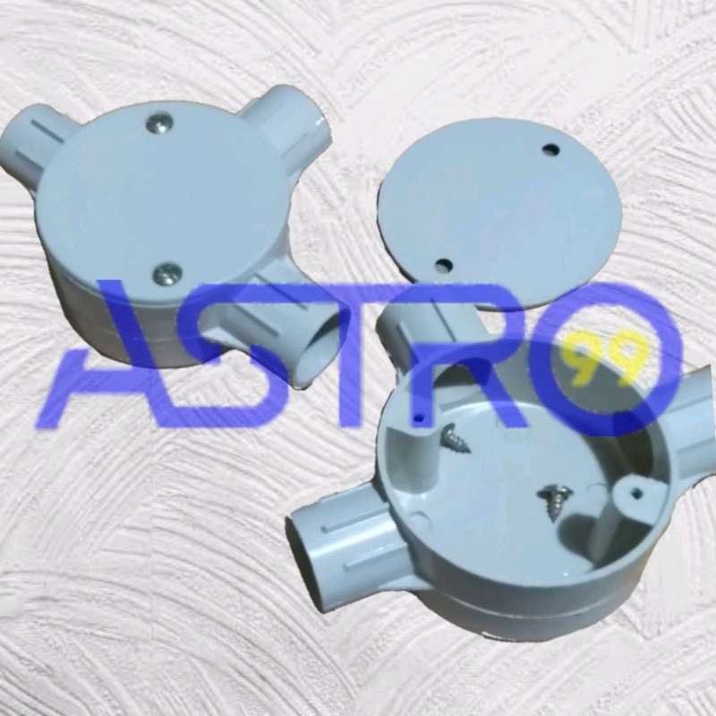 Jual Tdus Putih 20 mm Cabang 3 T Dus Tbox Rumah Sambungan Lampu Inbow ...