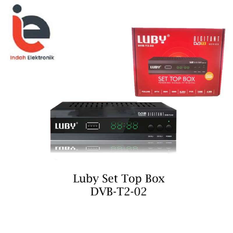Jual Set Top Box Luby Dvbt202 Full Hd 1080p Tv Box Digital Receiver