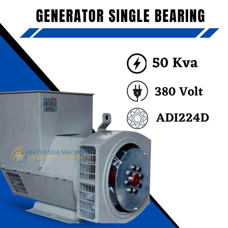 Jual Alternator 60 kva Generator ADK 48000watt Single Bearing di Seller