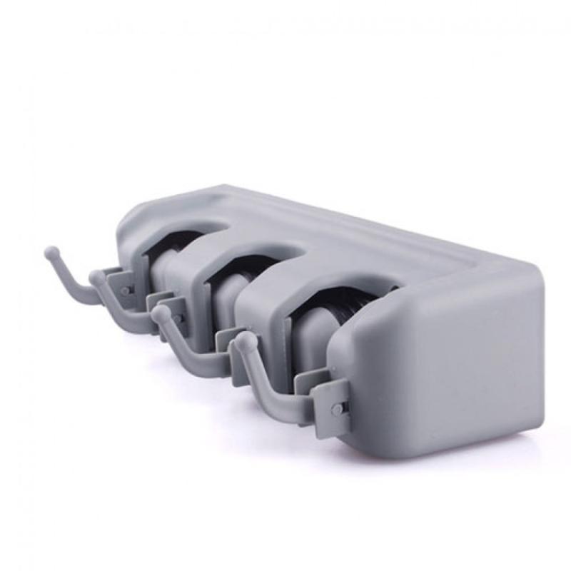 Promo OEM Gantungan Sapu Pel 3 Slot Magic MOP Holder Hanging Mop Hanger