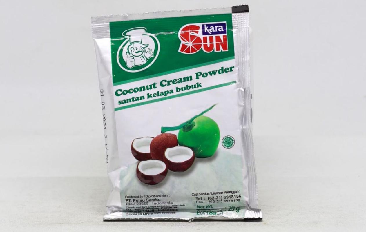 Jual Kara Sun Coconut Cream Powder Santan Bubuk [20 g] di Seller