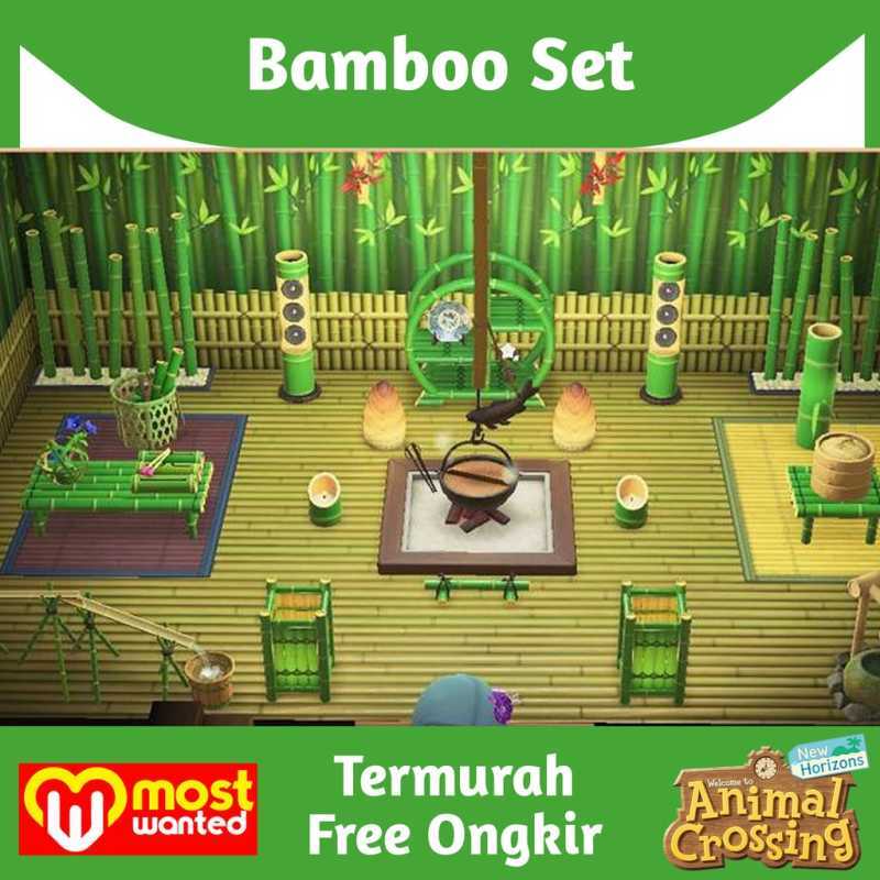 Jual Bamboo Set DIY Animal Crossing New Horizon ACNH NMT Bells Material