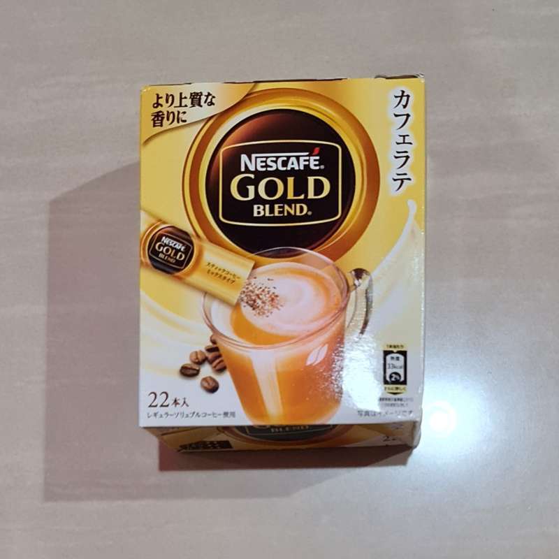 Jual Nescafe Gold Blend Japan Original Cafe Latte Instant Coffee 22