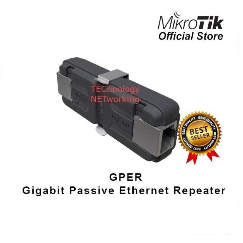 Jual Mikrotik GPeR Gigabit Passive Repeater di Seller