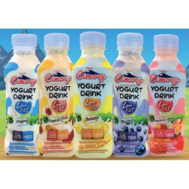 Jual CIMORY YOGURT DRINK LOW FAT 250ML di Seller Kabebako Duri Kepa
