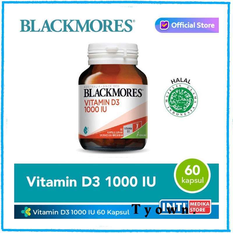 Jual Perlengkapan medis BLACKMORES Vitamin D3 1000 IU Vitamin D
